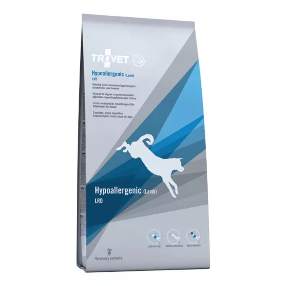 Trovet Hypoallergenic Lamb&Rice Diet/LRD hrană uscată pentru câini 10 kg