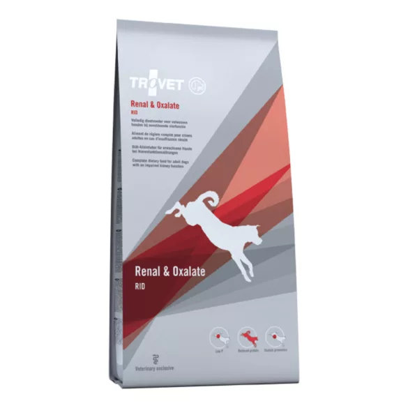 Trovet Renal&Oxalate Diet/RID hrană uscată adult pentru câini 12,5 kg