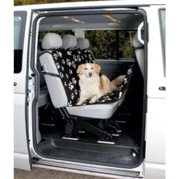 Trixie Pentru mașină Husă scaun auto Negru/Bej 1,40×1,45 m
