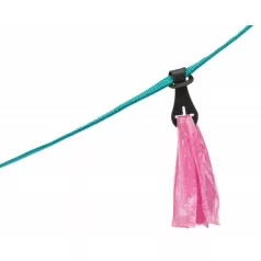 Trixie Excremente Suport pungă Dog Pick Up 14x4 cm Negru