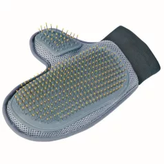 Trixie Perie Cu mănușă Metal Cu țepi 18*24 cm