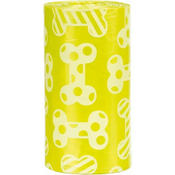 Trixie Colector de excremente Pungă Lemon Parfumat 4 rolă/20 buc