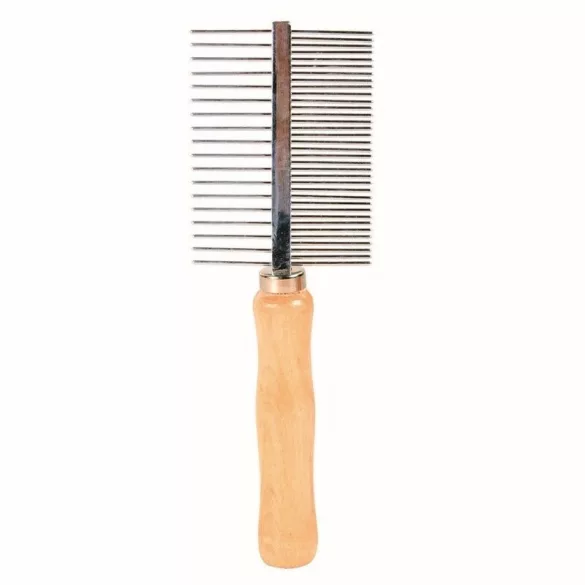 Trixie Pieptene Metal 2 Fețe 17 cm