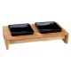 Trixie Castron set ceramică/lemn 2x0,4 L