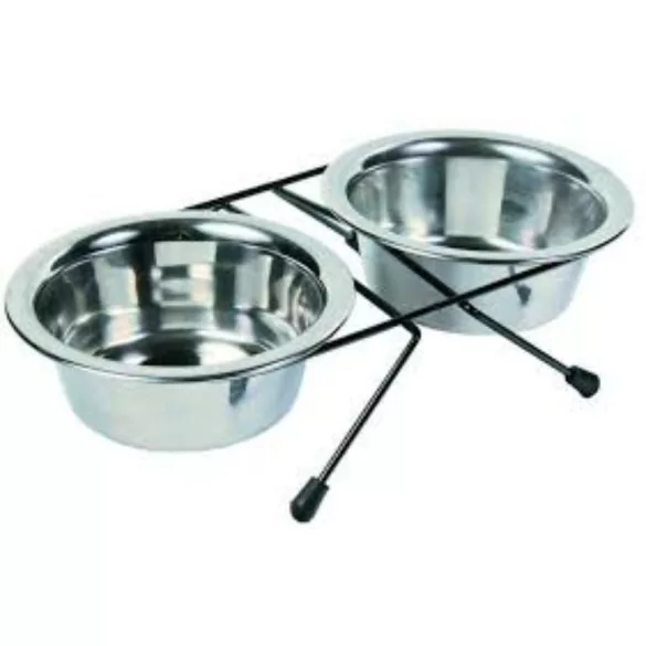 Trixie Castron Set Metal Pe suport 0.45 l/12 cm