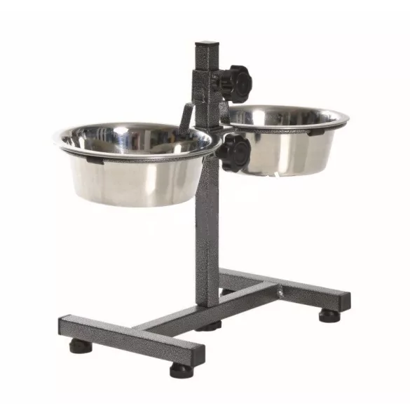 Trixie Castron Metal Pe suport Pentru câine 2x1.8 l