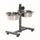 Trixie Castron Metal Pe suport Pentru câine 2x1.8 l
