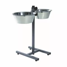 Trixie Castron Metal Pe suport Pentru câine 2x4,5 l