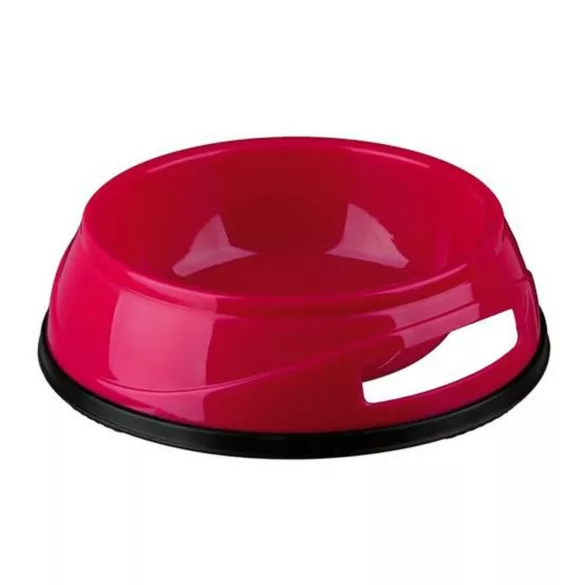 Trixie castron plastic cauciuc cu margine 0,5 l / 14 cm