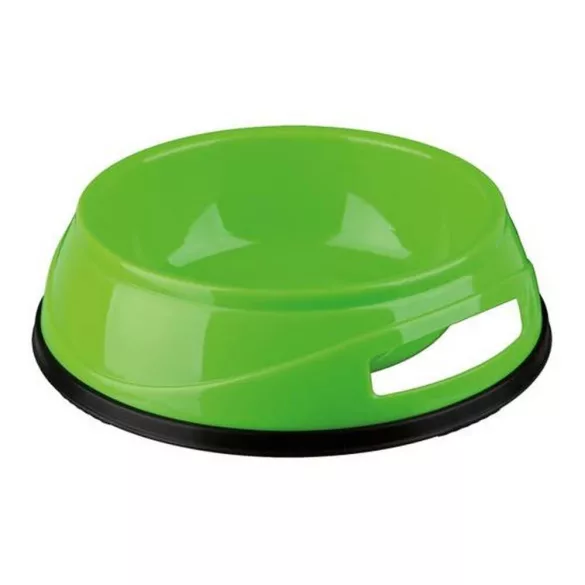 Trixie castron plastic cauciuc cu margine 1,5 l / 20 cm