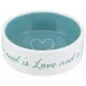 Trixie castron ceramică Pet's Home 1,4 l / 20 cm cremă/light albastru