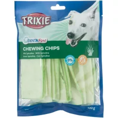   Trixie Denta Fun Produs de ros Chipsuri With spirulina Recompensă 100 g