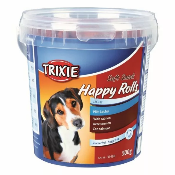 Trixie Recompensă Soft Snack Happy Rolls Găleată 500 g