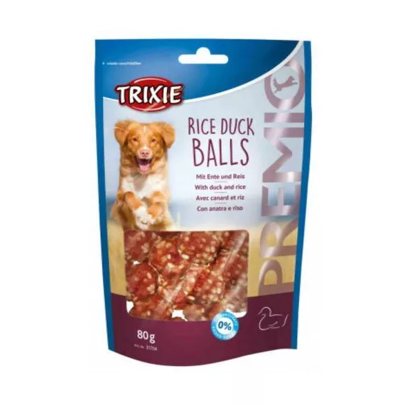 Trixie Recompensă Premio With rice, With duck Mingi 80 g