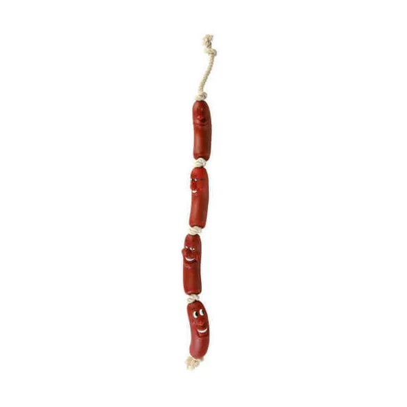 Trixie Jucărie Șirag de cârnați 75 cm