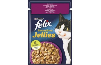 felix-sensations-jellies-kacsaval-aszpikban-spenottal-nedves-macskaeledel